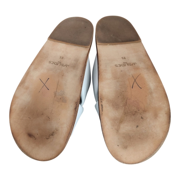 J/SLIDES White Roland Slide Sandal (9.5) - Picture 8 of 8